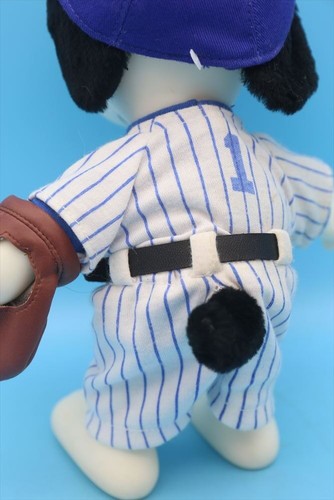 1990s SNOOPY Baseball Plush Doll Vintage Peanuts Stuffed Toy Rare Collectible - Picture 5 of 10