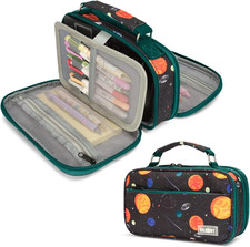 Pencil Case for Boys, Aesthetic Kawaii Large Pencil Pouch Stationary Pencil Bag/