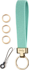Wristlet Lanyard, Stretchy Keychain Holder, Original Elastic Anti-Drop Design Ke
