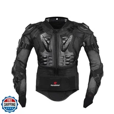 HEROBIKER Motorcycle Full Body Armor Jacket spine chest protection gear Motoc