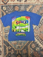 Vintage Mirage TMNT 1993 Teenage Mutant Ninja Turtles Kids Large T-Shirt