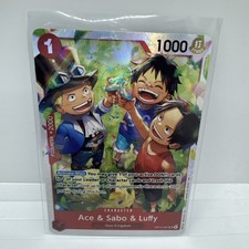Ace & Sabo & Luffy OP13-007 - One Piece TCG English - SR Foil Near-Mint 2