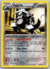 Aggron 80/124 Rare Dragons Exalted Pokemon Reverse Holo Near Mint on eBay