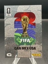 Trophy Official Emblem Panini Adrenalyn XL 2026 World Cup Ultra Rare # 624