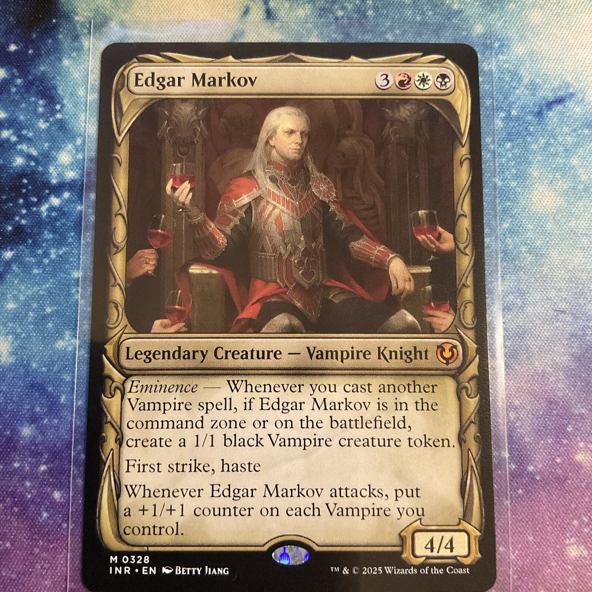 エドガー・マルコフ/Edgar Markov Foil Edgar Markov (Oversized) | Commander - Oversized - Japanese