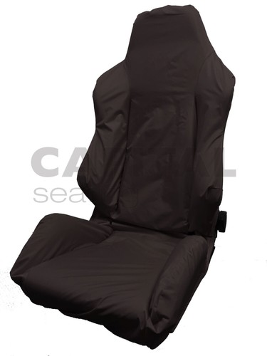 Funda de asiento protectora delantera RECARO - Honda Integra Type R DC5 roja, negra y azul - Imagen 2 de 6