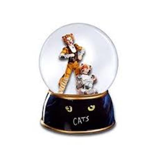 Cats The Musical San Francisco Music Box Company Water Globe Shimbleshanks - Bild 1 von 2