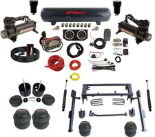 airmaxxx 3/8" Manifold Air Ride Kit & Ekstensive 2-Link Fits 1999-06 Silverado