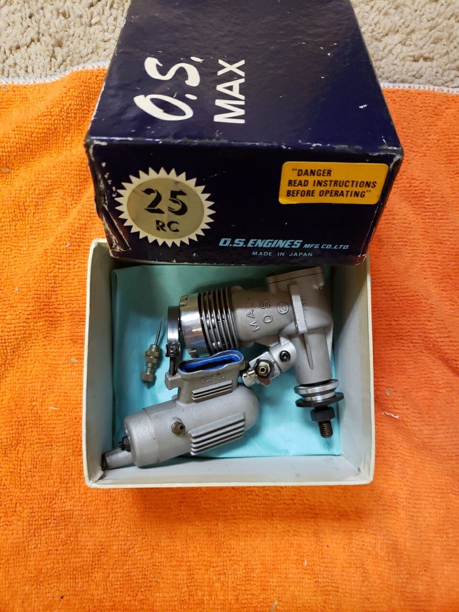 O.S. ENGINE MAX-25LA エンジン 12352 O.S. Max 25LA Two Stroke Glow Engine