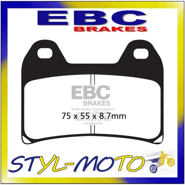 FA244HH BeläGe Sint. Vorderseite EBC Ducati-image