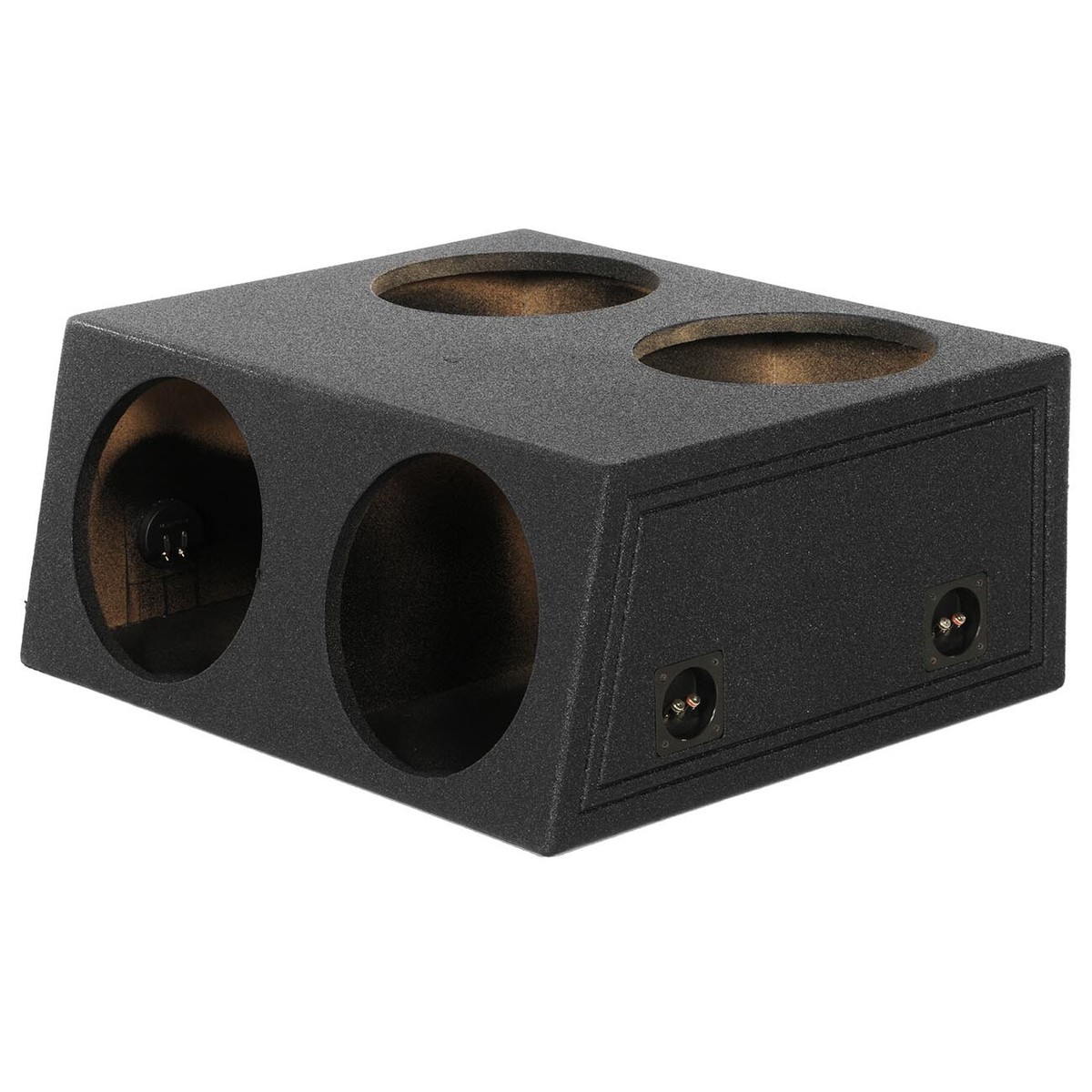 ASC Single 12" Subwoofer Box - Universal Vented Port Enclosure, 1.75 Cu Ft Air Space, 3/4" MDF - View #9