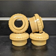 4 szt. Color Match Gwintowane złącze gałek ocznych - Tan