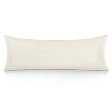 100 Cotton Body Pillowcase - 800 Thread Count/21x54, Moisture 21"x54" Cream