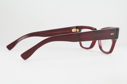 Gafas Raras Auténticas Cutler y Gruesas CGBB 1379 54mm Borgoña Monturas Italia - Imagen 3 de 5