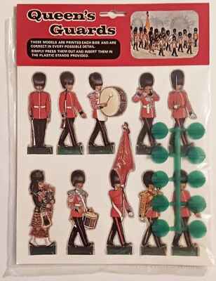 Queen's Guards Mackenzie of London Cardboard Models