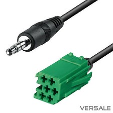 AUX Kabel MINI ISO f&uuml;r RENAULT Carminat Megane Clio Laguna Auto Radio Adapter