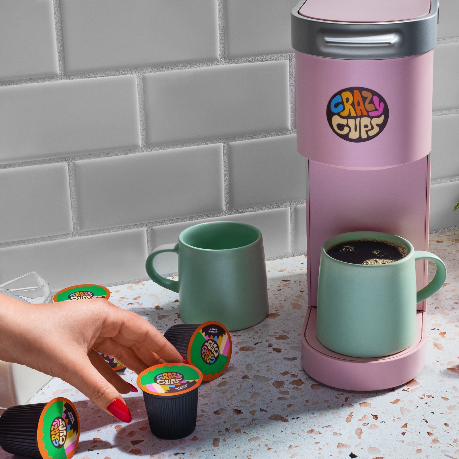 Crazy Cups Flavored Coffee Single Serve Cups for Keurig K Cups Sampler ...