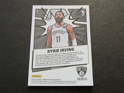 2020-21 Optic Kyrie Irving My House Card #8 | eBay