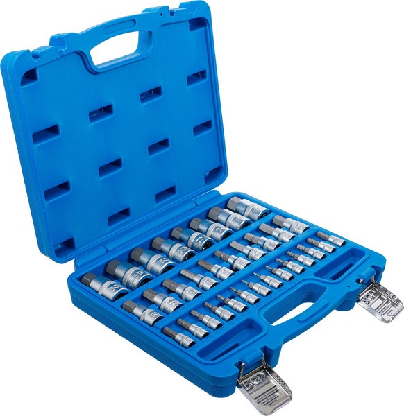 "Bgs 32X Innensechskant Bit NüSse 2-19 Mm + 5/64\"-3/4\" Zoll Bitnuss Bits Nuß Satz"-image