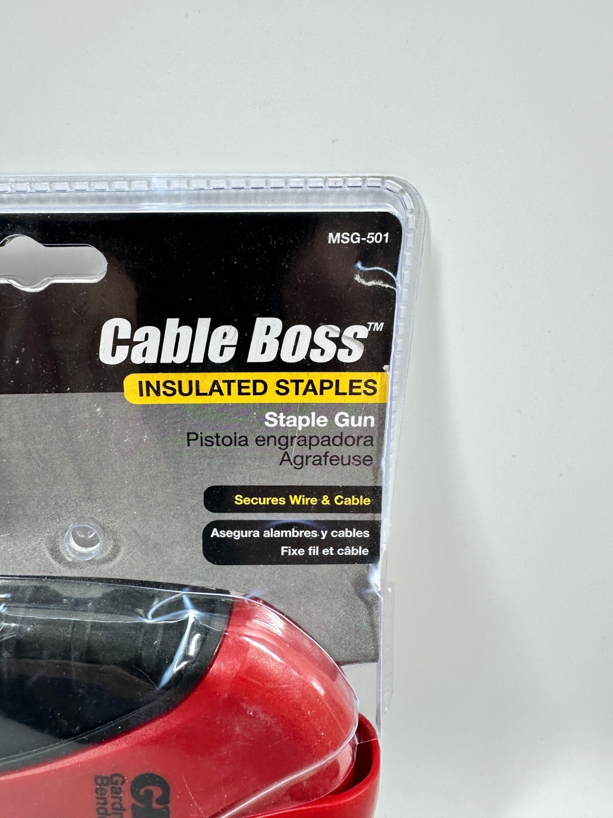 Gardner Bender Cable Boss Professional Grade Staple Gun Secures Wire and Cable eBay