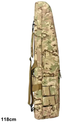 Sac De Transport étanche Pour Fusil - 70 Cm - Tissu Oxford TAN - Étui De Chasse