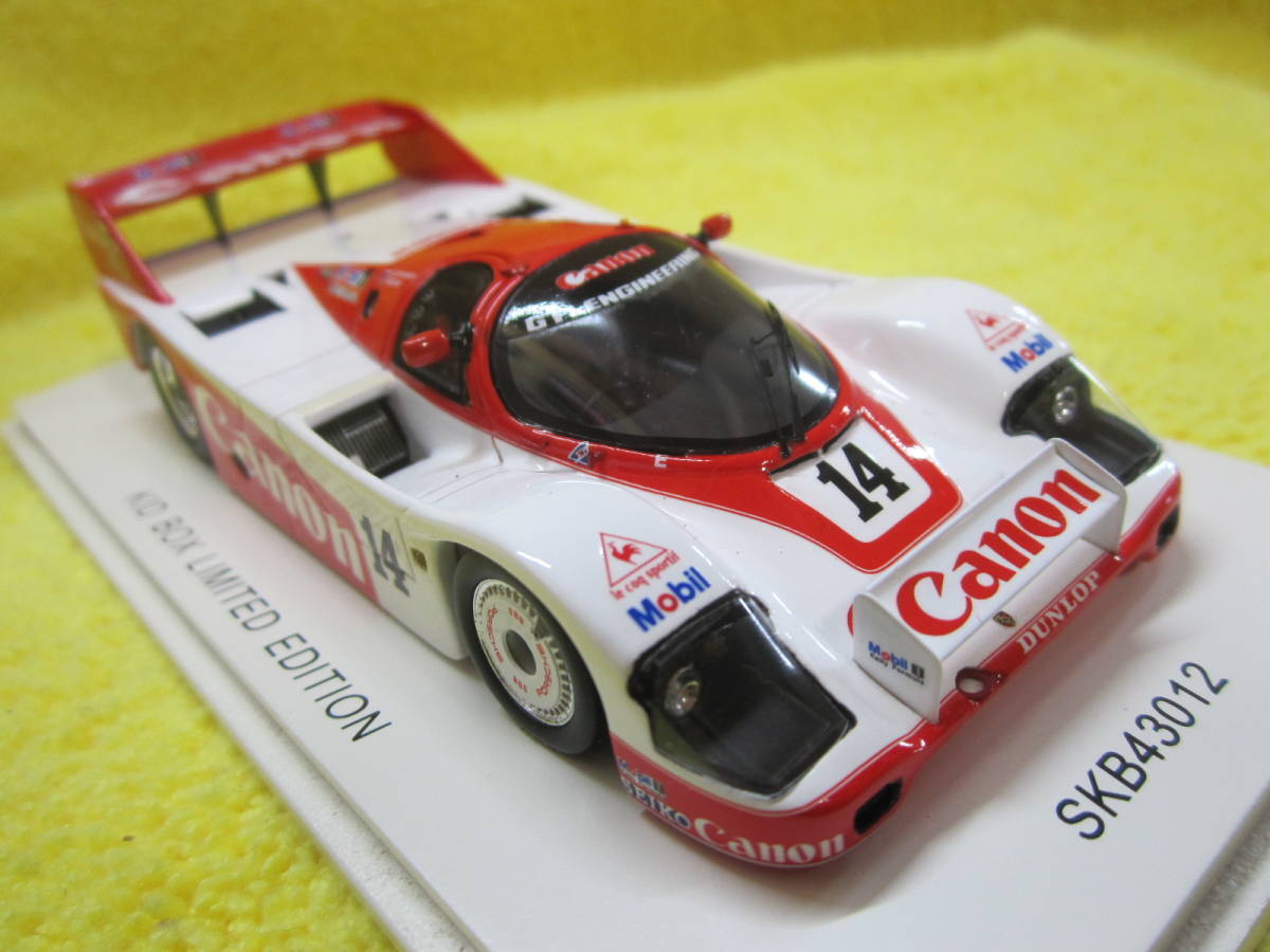 1/43 WEC JAPAN 3位 spark Porsche 956B #60 1984 Fuji 3rd 1/43 WEC JAPAN 3位 spark Porsche 956B #60 1984 Fuji 3rd
