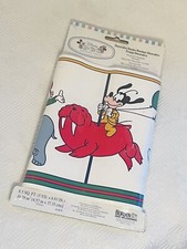 1 Disney Babies SelfStick Border 15 Ft Wallpaper Mickey Minnie Pluto Vintage NIP