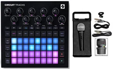 Novation Circuit Tracks MIDI USB Rechargeable Groovebox w/Synths/Sequencer+Mic