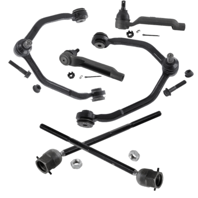 #ad 6Pcs Front Steering Parts Mercury Cougar XR 7 4.6L Upper Control Arms Rack Ends $71.69