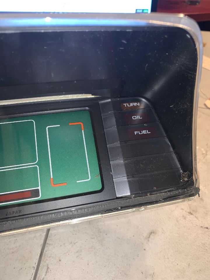 Panel de instrumentos OEM 1986 Honda Goldwing Speedo/Tach GL1200 37110-ML8-661 Foto 2 de 4
