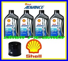 Kit Tagliando YAMAHA YZF-R1 02>03 Filtro Olio SHELL ULTRA4 10W40 1000 2002 2003