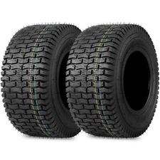 2 Pack 16x6.508 Lawnmower Tubeless Tire 16x6.58 For Tractor Riding Lawn Mowers