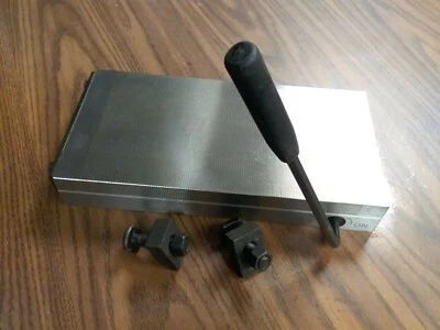 CME 6"X12" PERMANENT MAGNETIC CHUCK FINE POLE- NEW