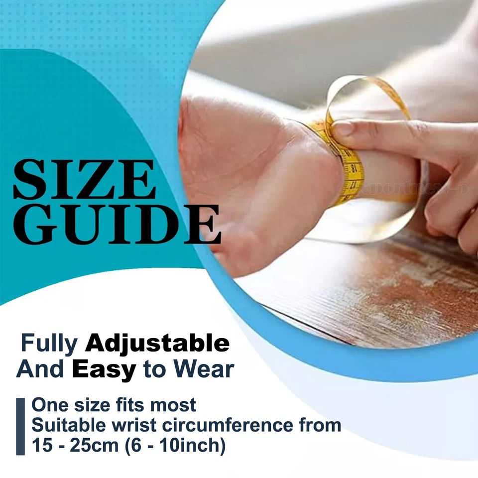 Left Right Wrist Support Brace Splint Carpal Tunnel Hand Sprain Arthritis Injury - Image 3 of 4