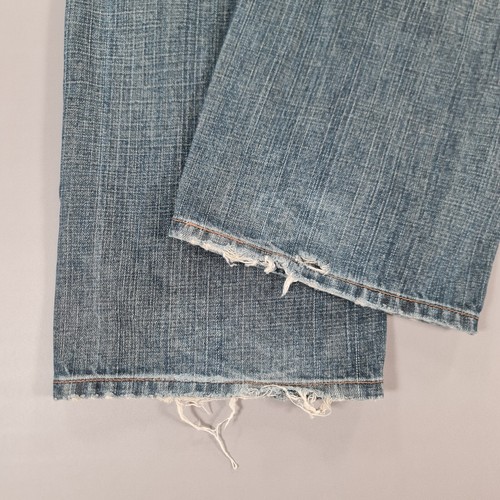 Levis 569 Mens Baggy Jeans Blue W32 L32 Loose Fit Straight Leg Denim 13903 - 第 8/12 張圖片