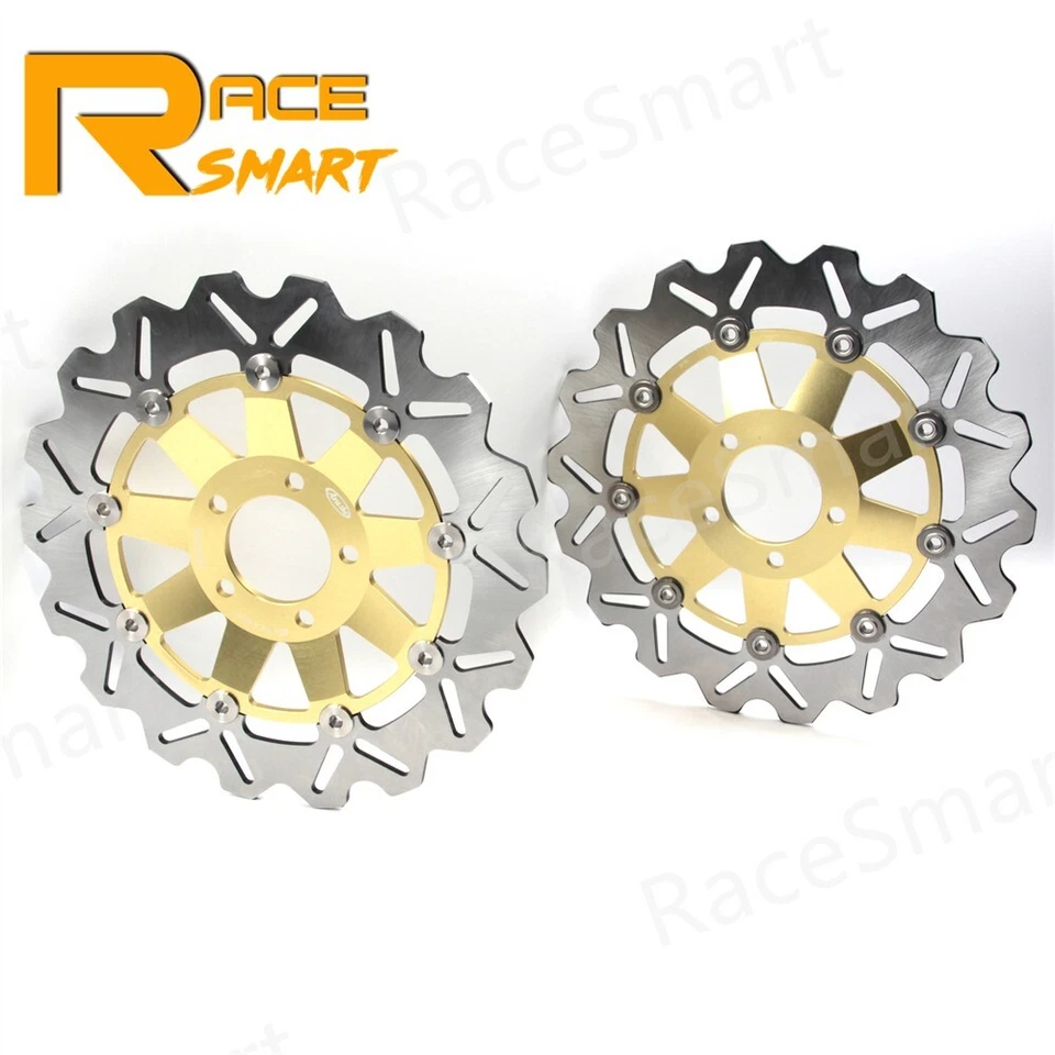 Rotores de disco de freno delanteros para Kawasaki Z750 2004 2005 2006 ZR7S ZR750 2001 - 2003 Foto 2 de 4