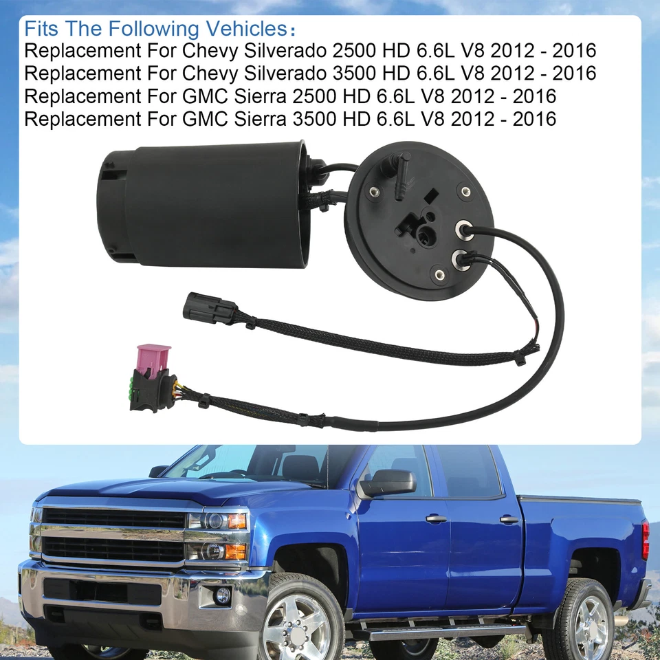 Обогреватель DEF для Chevy Silverado GMC Sierra 3500 HD 22872118 904-394 6,6 л - Изображение 2 из 4