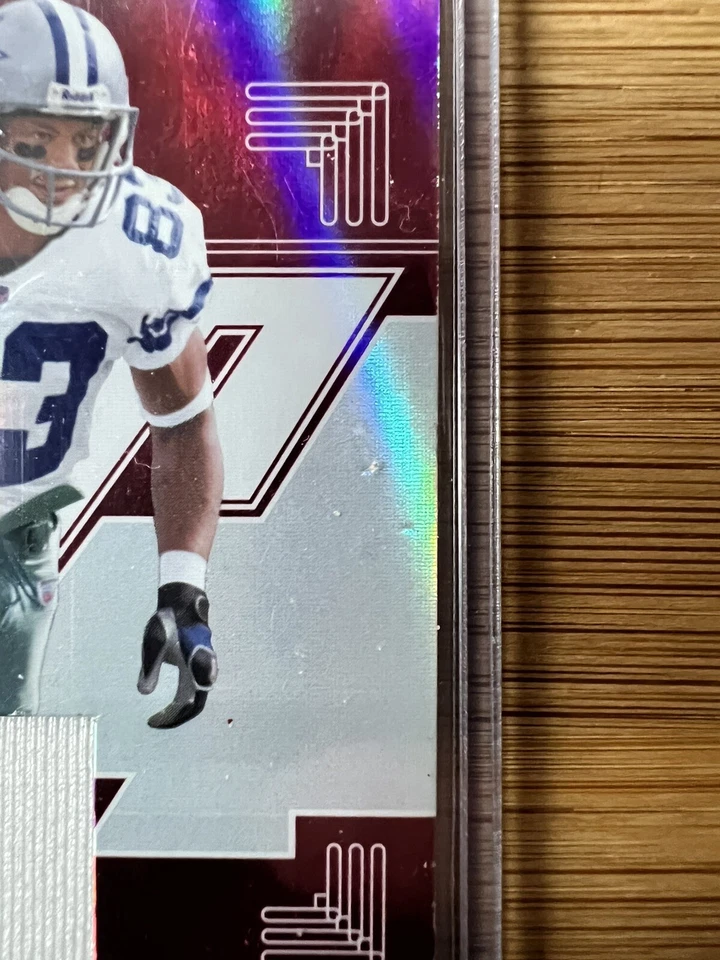 2006 Leaf Certified Materials Red Mirror Terry Glenn Game Used Jersey /150 - Image 3 of 3