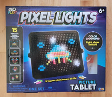 Toy Hub Pixel Lights Picture Tablet With 6 Great Design Templates Age 6 & Up