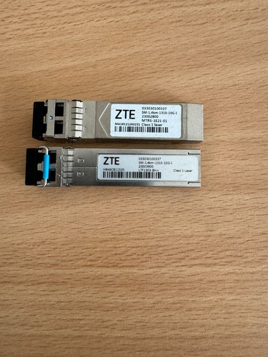 ZTE 10G 1310nm SM 1,4km I-Temp SFP+ Modul - 033030100337 - Bild 2 von 4