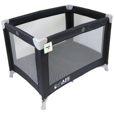 isafe rest and play travel cot with mattress