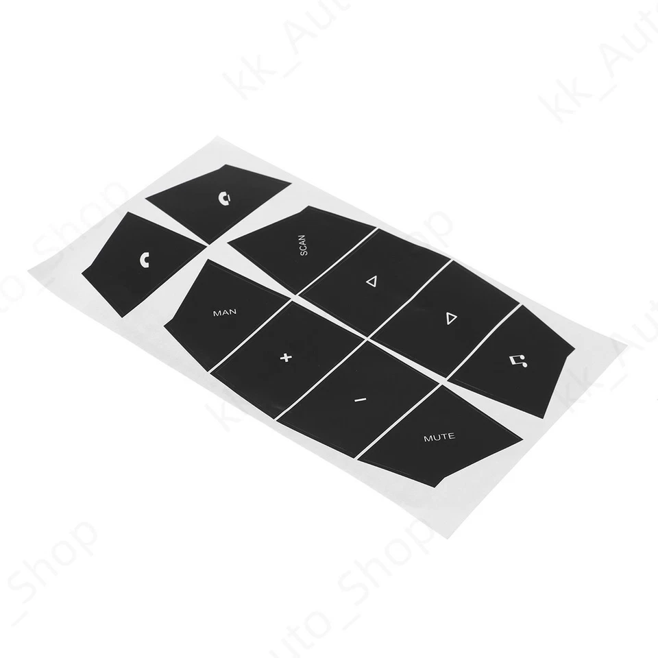 For Porsche Cayenne 2003-2006 Steering Wheel Switch Button Repair Decal Sticker Foto 2 de 4