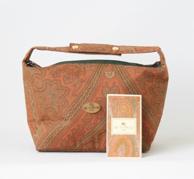 Etro Paisely  Fabric Pouch Bag