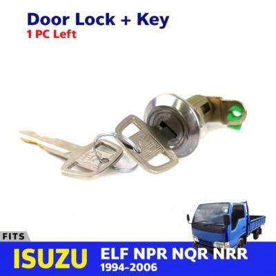 Cylinder Door Lock Safety Key Set LH Fits Isuzu ELF NPR NQR Truck 1994-06 P08