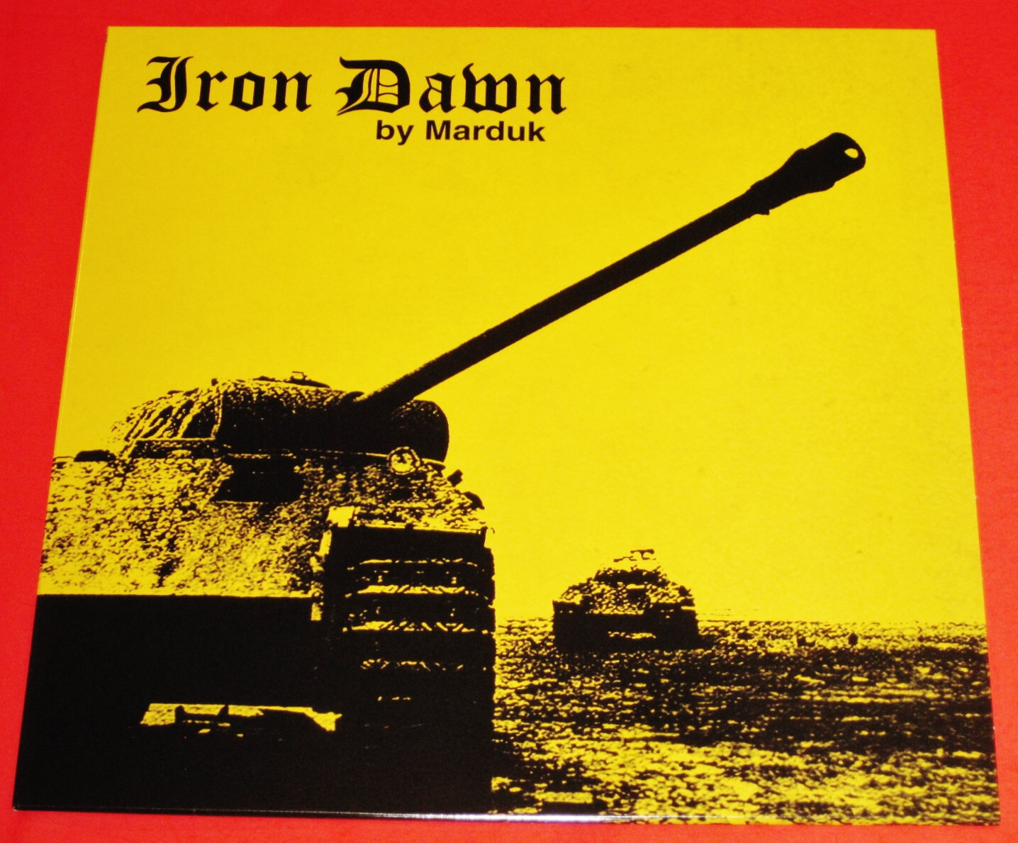 Marduk: Iron Dawn - Limited Edition EP LP Yellow Color Vinyl Record 2023 EU NEW