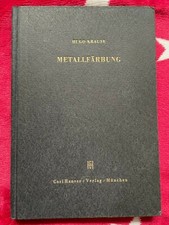 Metallf&auml;rbung Verfahren zur Oberfl&auml;chenf&auml;rbung Schutz von Metallgegenst&auml;nden