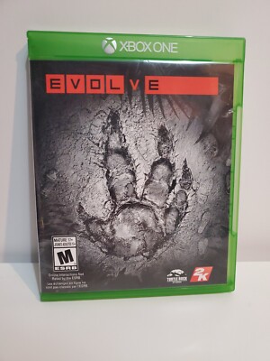 Evolve (Microsoft Xbox One, 2015) COMPLETE w. ALL INSERTS CIB - GREAT CONDITION