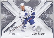 2022/23 SPX..MATS SUNDIN..RADIANCE FX../549..CARD # RFX-18..MAPLE LEAFS