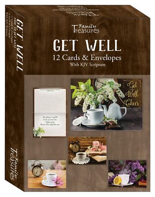 CARD-BOXED-GET WELL-TIME TO GET WELL (BOX OF 12)