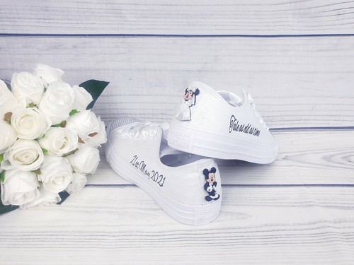 personalised wedding pumps